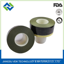 Fita revestida de PTFE da fibra de vidro de pano com adesivo de alta temperatura do silicone